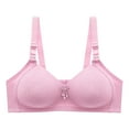 thumbnail image 1 of Aoochasliy Bras for Women Plus Size Bra No Steel Ring Push Up Underwear Vest-Style Sleep Bra, 1 of 3