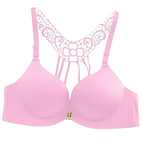 Aoochasliy Bras for Women Clothes Chaming Fashion Leopard Print Beautiful Back Soft Bra Non-marking Bra