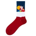 thumbnail image 1 of Aoochasliy Christmas Fuzzy Socks Deals Women Mens Xmas Gifts Casual Winter Warm Cotton Socks Knit Soft Long Socks, 1 of 2