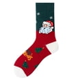thumbnail image 1 of Aoochasliy Christmas Fuzzy Socks Deals Women Mens Xmas Gifts Casual Winter Warm Cotton Socks Knit Soft Long Socks, 1 of 2