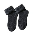 thumbnail image 1 of Aoochasliy Christmas Socks Unisex Solid Warm Thickening Middle Tube Socks Snow Socks Stockings Trendy, 1 of 3