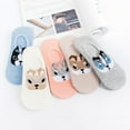 thumbnail image 1 of Aoochasliy Christmas Socks Womens Fuzzy Socks Winter Warm Soft Slipper Home Sleeping Cute Socks of the Day, 1 of 3