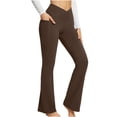 thumbnail image 1 of Aoochasliy Clothes Womens Yoga Pants Leggings High Waisted Yoga Trousers Workout Exercise Capris Summer Pants, 1 of 7