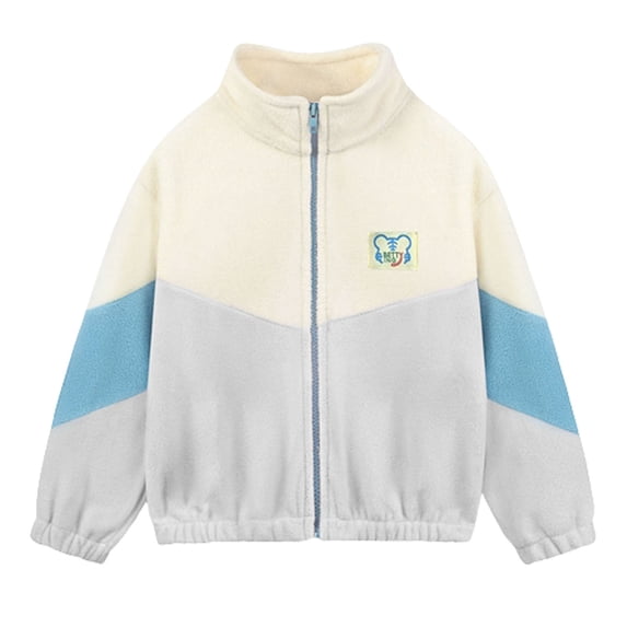 Aoochasliy Coats for Girls Boys Fleece Jacket Winter Grain Fleece Sweater Double-sided Children's Clothing