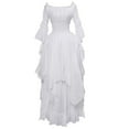 thumbnail image 1 of Aoochasliy Formal Dresses for Women Long Sleeve Neck Dress Floor Length Cosplay Dress Summer Casual !, 1 of 1