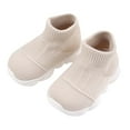 thumbnail image 1 of Aoochasliy Girls Shoes Toddler Infant Baby Girls Boys Casual Shoes Flying Woven Toddler Shoes, 1 of 7