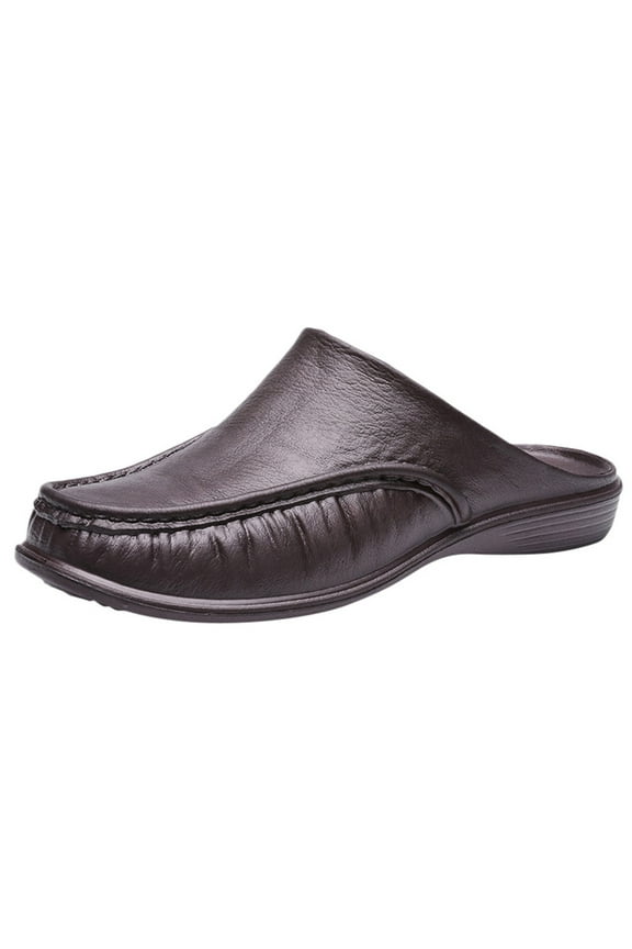 Men's Shoes Flat Shoes Fashion Stylish Comfortable Soft Bottom Non-slip Outdoor Indoor Slippers Saving Clearance