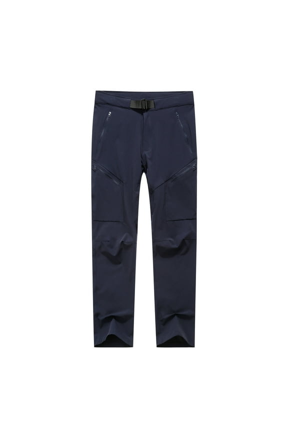 Men's Solid Fashion Outdoors Quick Drying Hiking Trousers
