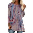 thumbnail image 1 of Aoochasliy Pullover for Women Clothes Christmas Women Sweatshirts Casual Round Neck Loose Blouses Printing Shirts, 1 of 4