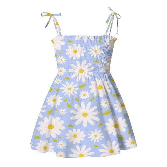 Aoochasliy Summer Dresses for Women Kids Baby Girls Dress Beach Dresses Casual Sleeveless Princess Dress Summer!