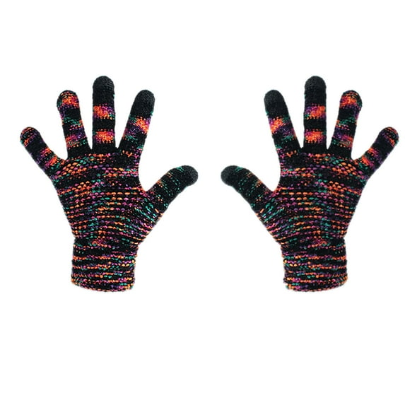 Aoochasliy Winter Gloves Clothes Non-slip Touchscreen Gloves Women Winter Knitted Warm Gloves Women