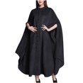 thumbnail image 1 of Aoochasliy Winter Scarfs Christmas Clothes Women's Trendy Autumn Solid Shawl Button Cloak Lapel-Neck Knitting Coat Tops, 1 of 9