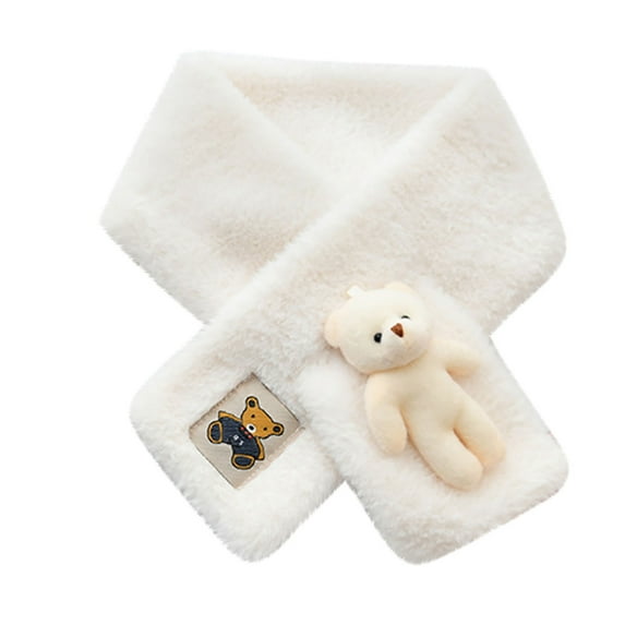 Aoochasliy Winter Scarfs Clothes Children Trendy Girl Boy Winter Cartoon Scarf Ladies Keep Warm Scarf