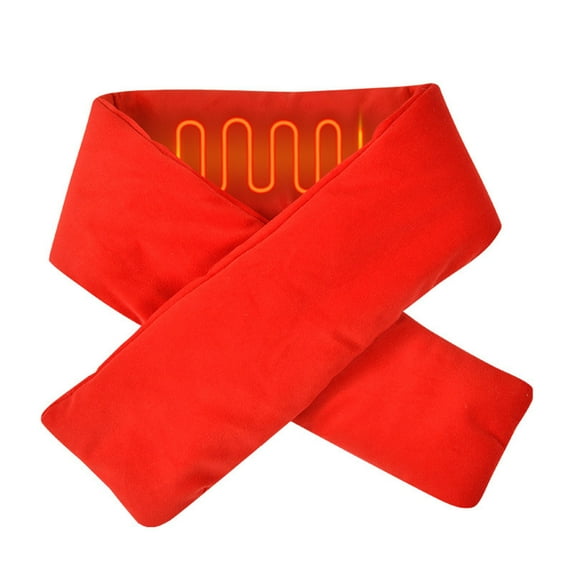 Aoochasliy Winter Scarfs Clothes USB Heated Scarf Heating Scarf USB Smart Charging Neck and Shoulder Scarfs for Men and Women