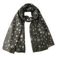 thumbnail image 1 of Aoochasliy Winter Scarfs Women Christmas Festive Winter Snowflake Print Warm Winter Snow flake Scarf, 1 of 2