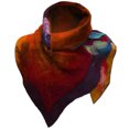 thumbnail image 1 of Aoochasliy Winter Scarfs Women Lady Folk-Custom Print Tassel Square Scarf Wrap Shawl Travel Scarve, 1 of 2