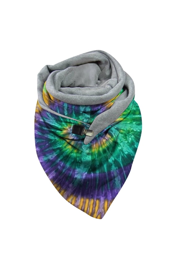 Winter Scarfs Women Printing Scarf Retro Female Multi-Purpose Shawl Scarf