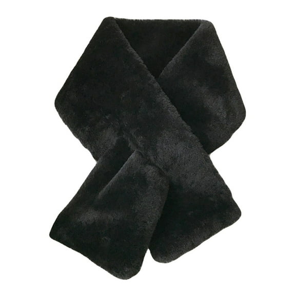 Aoochasliy Winter Scarfs Women Winter Faux Fur Villus Scarf Outerwear Leopard Print Scarf Warm Christmas Deals