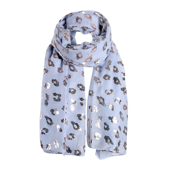 Aoochasliy Winter Scarfs Women's Printed Lightweight Scarf Shawl Wrap Ladies Long Scarf Gift