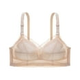 thumbnail image 1 of Aoochasliy Wireless Bras for Women Push Up Clearance Plus Size Lace Bra No Steel Ring Push Up Underwire Bras Vest-Style Sleep Bra, 1 of 4