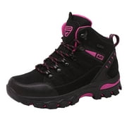 Aoochasliy Womens Boots Winter Clearance Outdoor Sports Climbing Hiking Shoes Waterproof Trekking Sneakers