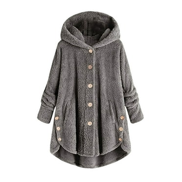 Aoochasliy Womens Jackets and Coats Clearance Plus Size Winter Warm ...