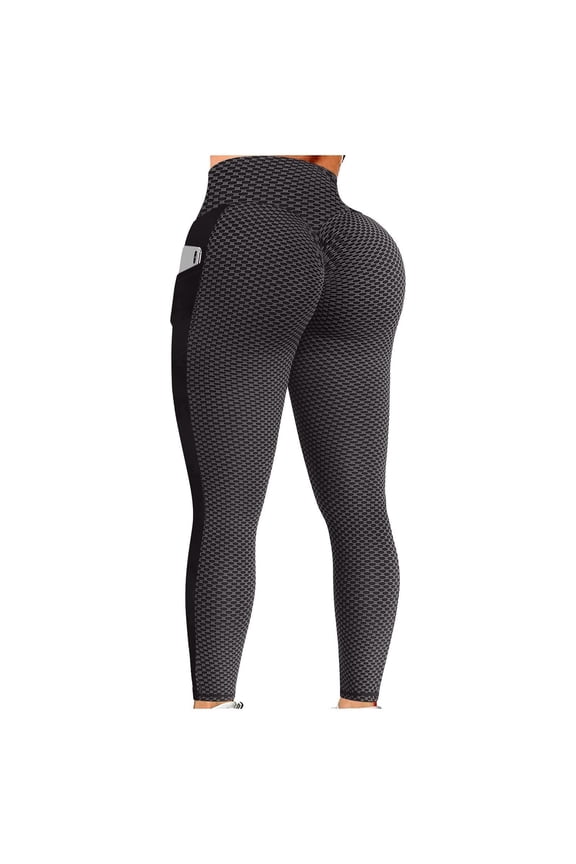 Womens Pants High Waist Yoga Pants Slimming Booty Leggings Workout Running Butt Lift Tights Pants