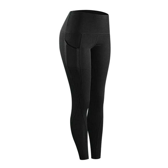 Aoochasliy Womens Pants Plus Size Clearance Workout Out Pocket Leggings Fitness Sports Running Yoga Athletic Pants Deals of the Day