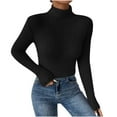 thumbnail image 1 of Aoochasliy Womens Sweaters Clearance Pullover Cardigan Soild Long Sleeve Round-Neck, 1 of 9