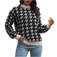 thumbnail image 1 of Aoochasliy Womens Sweaters Clothes Pullover Thin Cardigan Cardigan Solid Color Fit Crewneck, 1 of 6