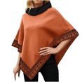 thumbnail image 1 of Aoochasliy Womens Sweaters Pullover Clothes Trendy Winter High Collar Knitted Sweater Shawl Cardigans Casual Pullover Coat, 1 of 7