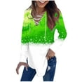 thumbnail image 1 of Aoochasliy Womens Sweaters Pullover Winter Pullover V Neck Strap T-Shirt Tops Autumn Blouse, 1 of 5