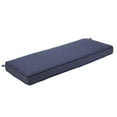 thumbnail image 1 of Aoodor 46.5” x 17.7” x 3” Outdoor Bench Cushion, Dark Blue, 1 of 10