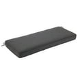 thumbnail image 1 of Aoodor 46.5” x 17.7” x 3” Outdoor Bench Cushion, Gray, 1 of 10