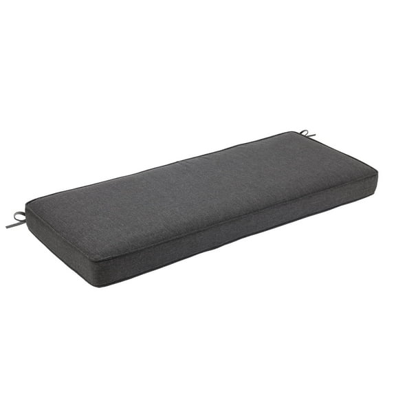Aoodor 46.5” x 17.7” x 3” Outdoor Bench Cushion, Gray