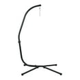 thumbnail image 1 of Aoodor Metal Chair Hammock Stand, Heavy Duty Egg Chair Stand Frame Only, Black, 1 of 12