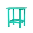 thumbnail image 1 of Aoodor Outdoor Adirondack Side Table HDPE End Table，Classic Modern Design，High-Quality，Easy to Assemble，Versatile End Table for Patio, Garden, Lawn, 1 of 8