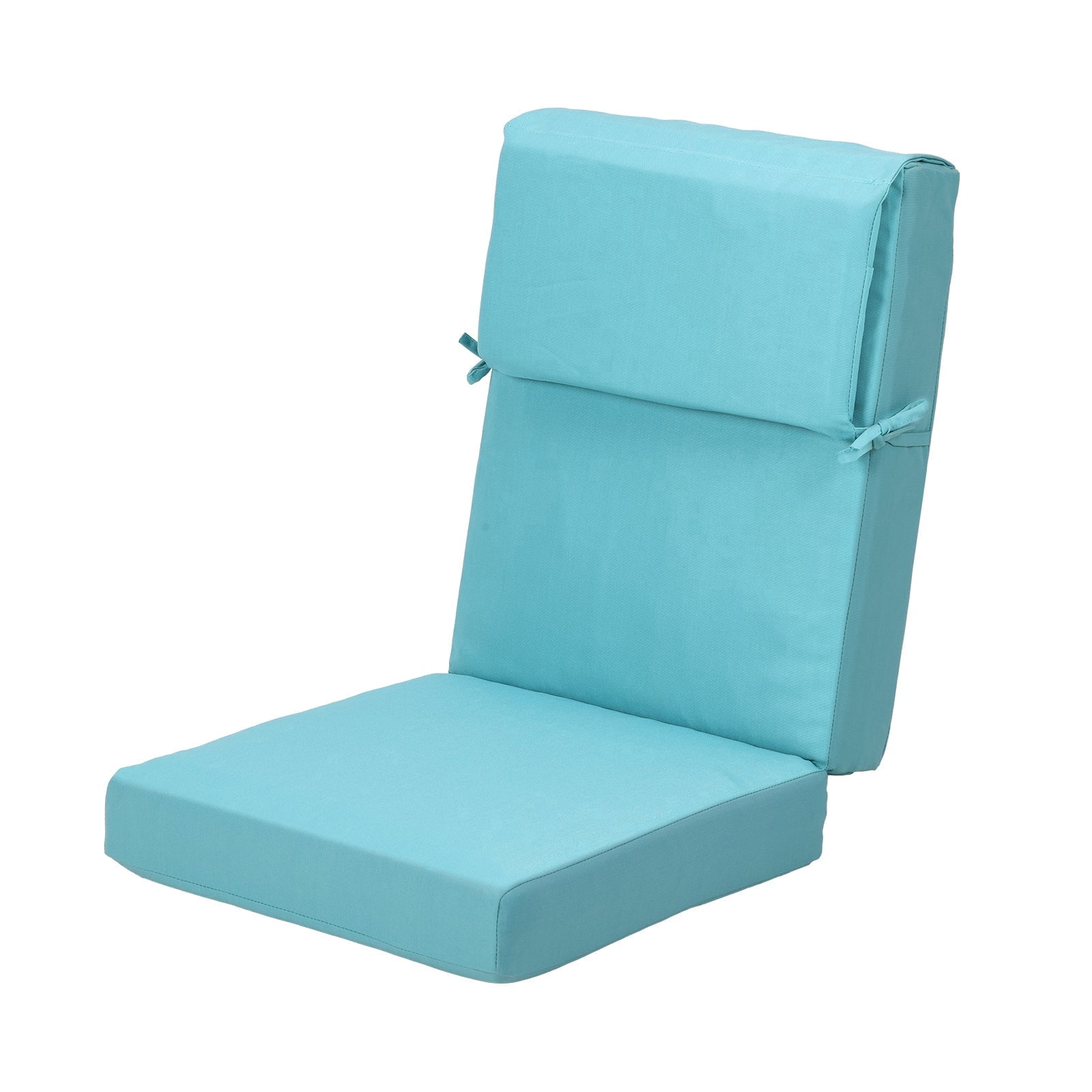 Aoodor Outdoor Chair Cushions 45 x 22 x 4 Inch Patio Furniture Seat Cushion - Blue