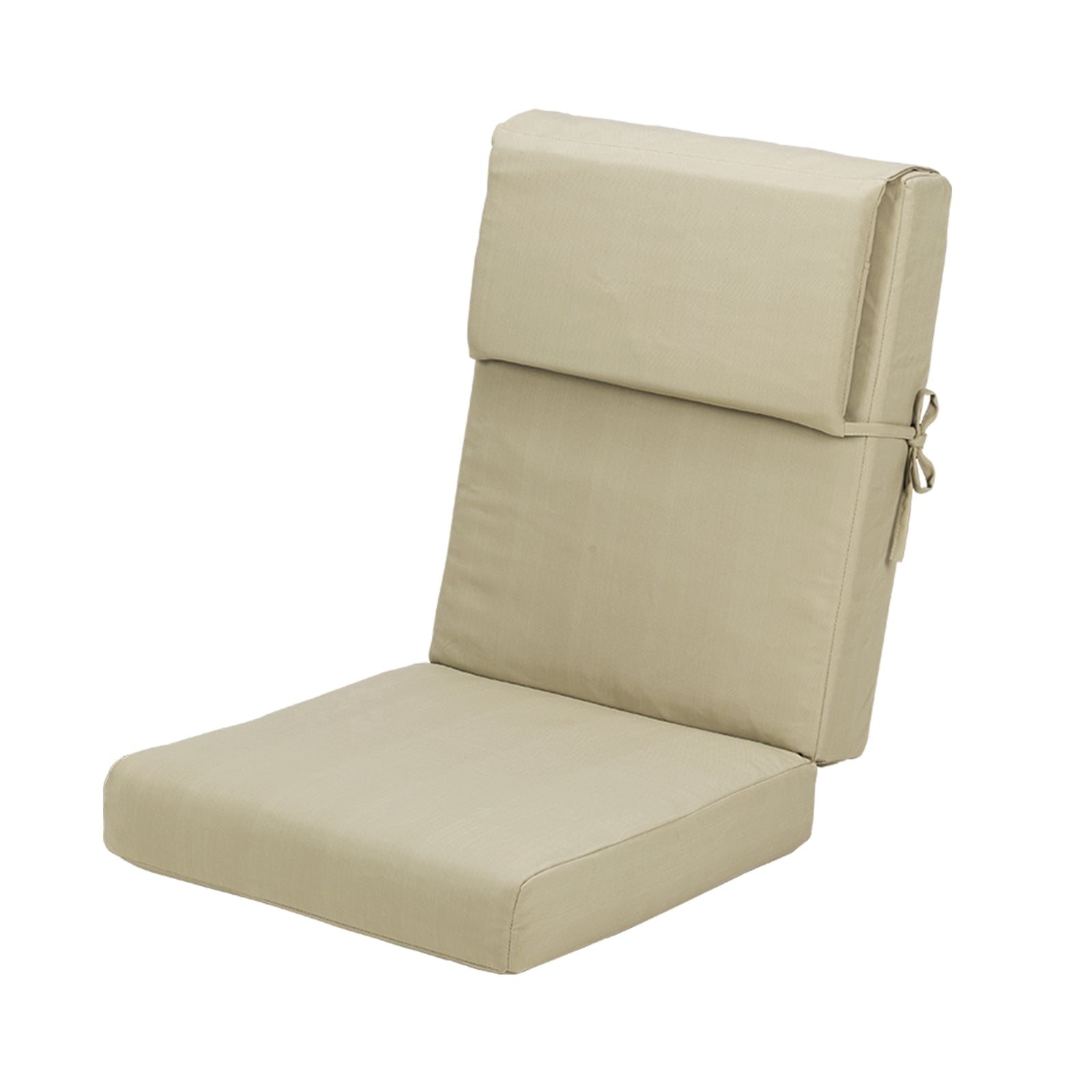 Aoodor Outdoor Chair Cushions 45 x 22 x 4 Inch Patio Furniture Seat Cushion - Brown