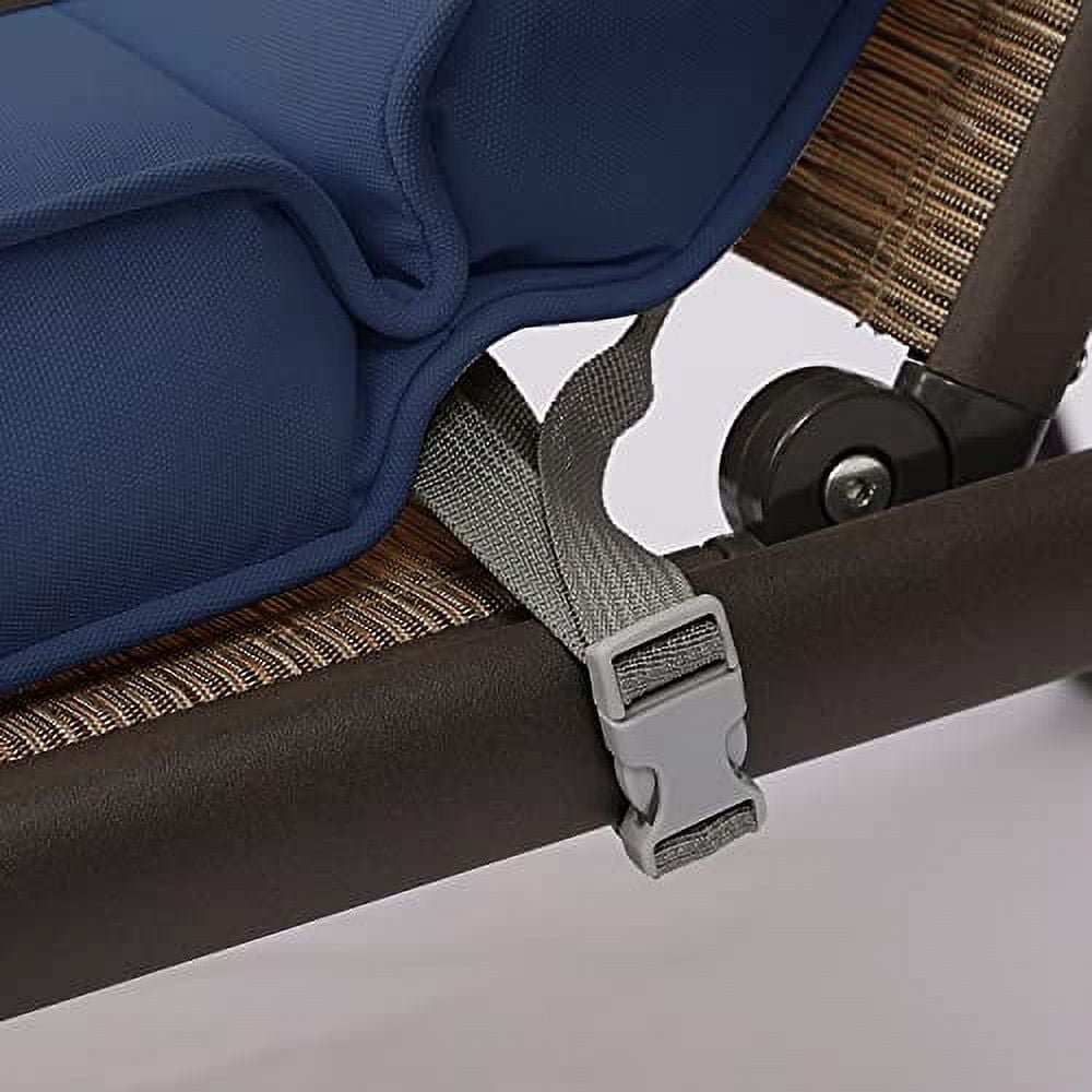 Aoodor Patio Chaise Lounger Cushion Olefin Fabric Slipcover Sponge Foam