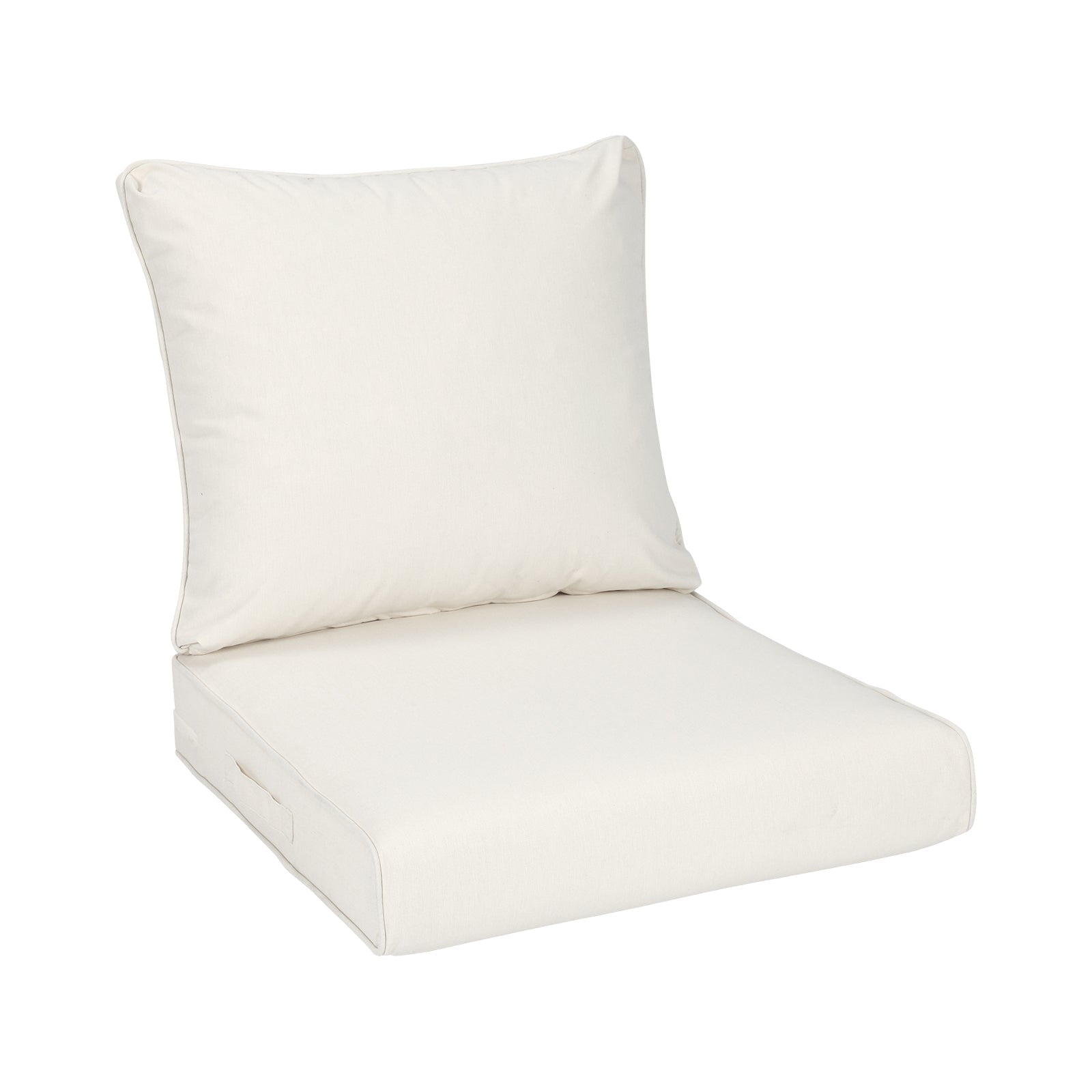 Aoodor 21" x 21" Patio Deep Seat Cushion Set, Water Resistant & Fade ...