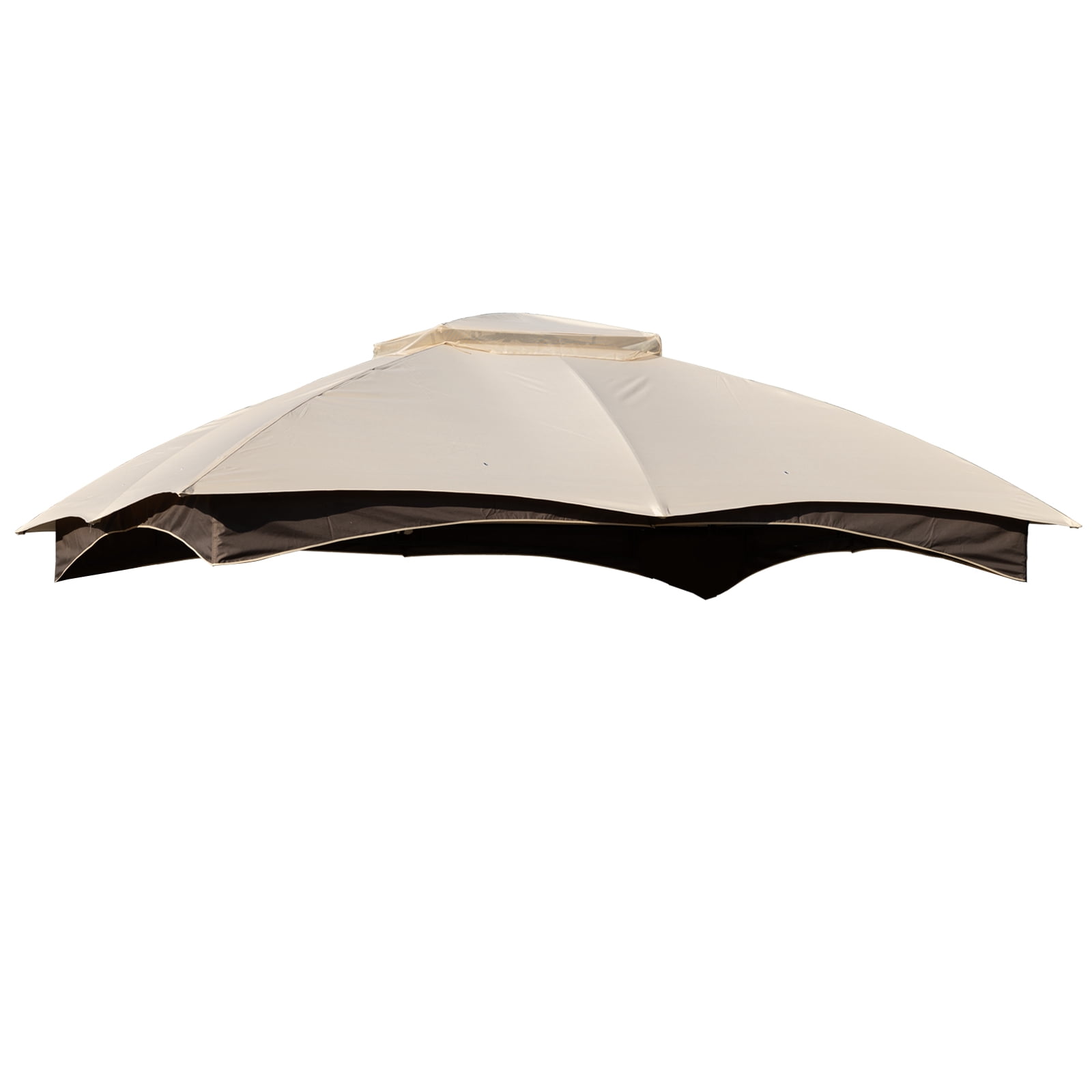 Aoodor patio gazebo 10 x 12 canopy fabric replacement canopy fabric