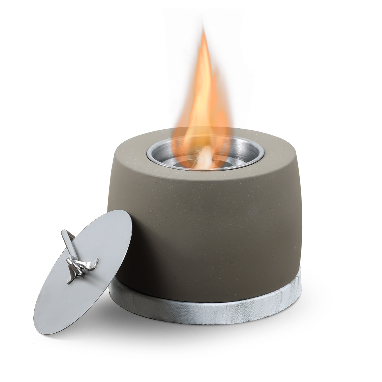 Aoodor Tabletop Fire Pits Portable, Indoor/Outdoor Mini Fireplace