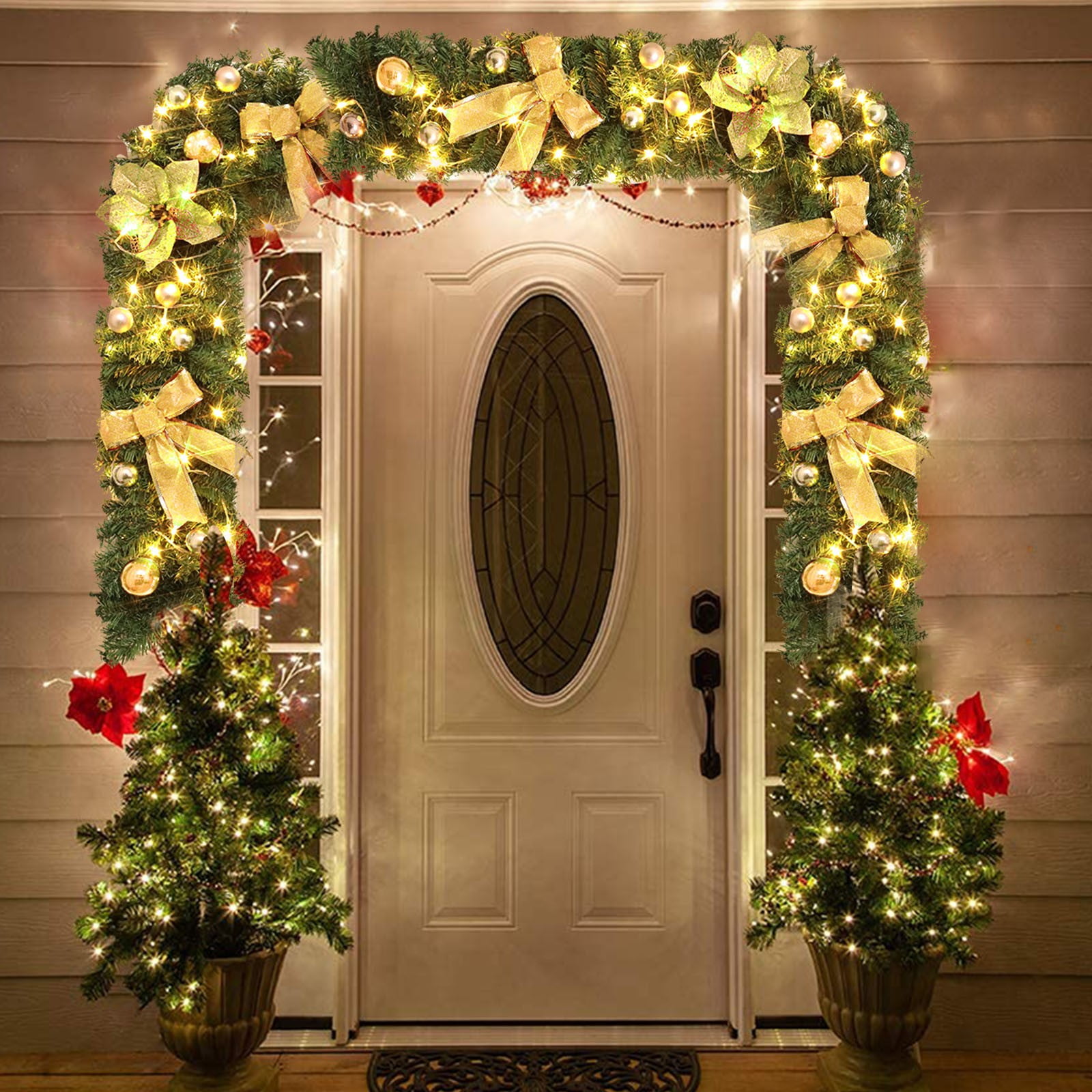 Aoorsake Clearance! Home Decor Wall Decor Christmas Stairs Decoration