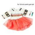 thumbnail image 1 of Aooww 18 Inch Doll Clothes and Accessories Set, Complete Outfit for Dolls, Birthday Christmas Valentine's Day Gift,B, 1 of 5