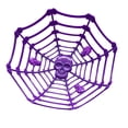 thumbnail image 1 of Aooww Halloween Spider Web Candy Bowls, 11 Inch Plastic Cobweb Design Serving Bowls in Orange, Black, and Purple for Halloween Party Decor, Trick-or-Treating, Food Candy Trays, and Table Centerpieces, 1 of 6