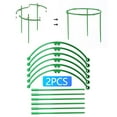 thumbnail image 1 of Aooww Self-Assembling Adjustable Tomato Cage Plant Support with Stakes and Rings, Sturdy Climbing Frame for Vegetables, Vines and Flowers in Garden,A, 1 of 3