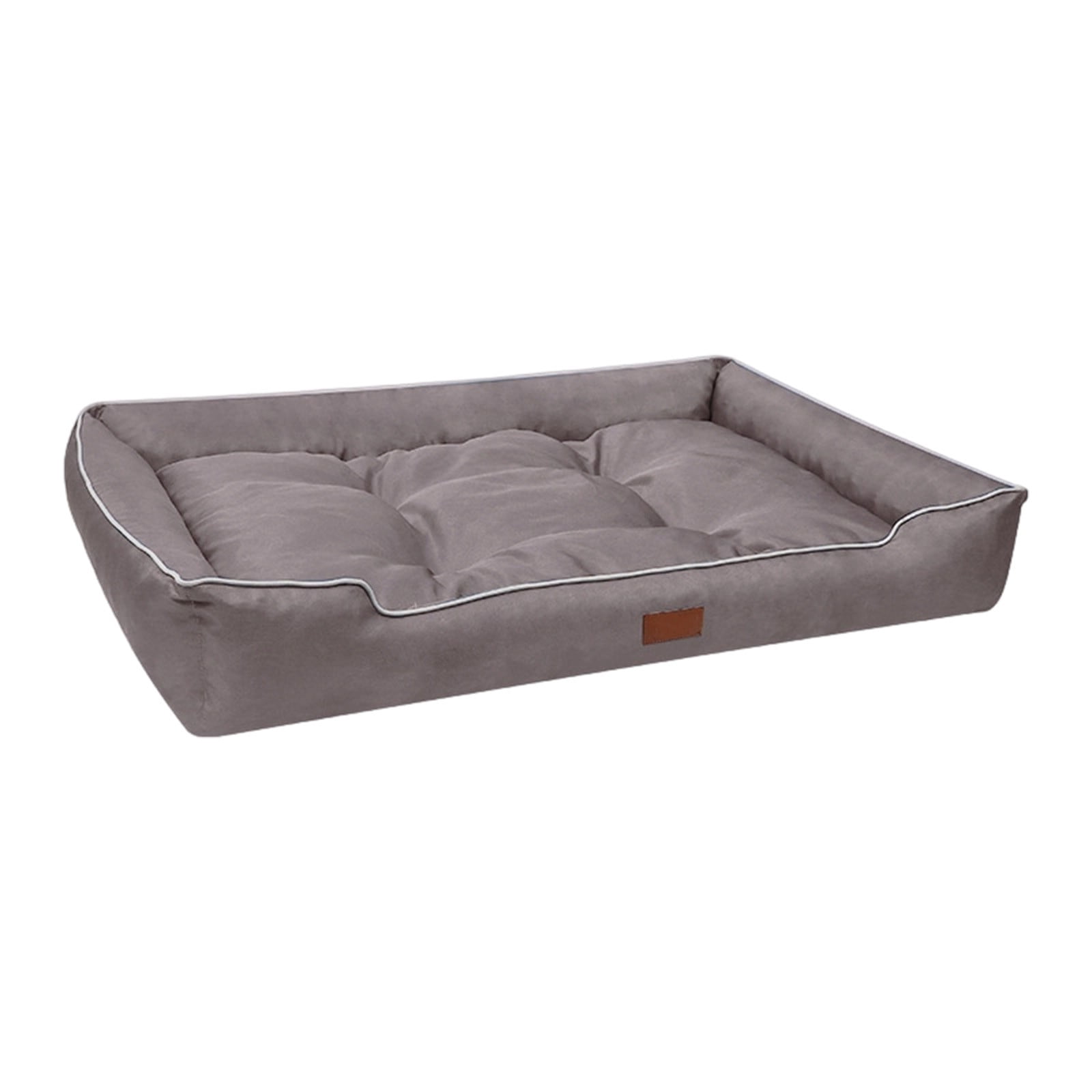 Aooww Waterproof Antiskid Lint Rectangle Dog Bed Soft Comfortable Pet Mat House for Small Dogs and Cats Under 27.55lb Indoor Outdoor Cozy Rest Mat,New Year Home Essentials,S
