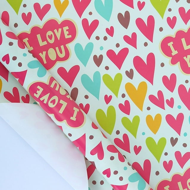 Aopfjg Big Deals!Colorful Gift Wrapping Paper Holiday Party Gift
