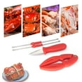 thumbnail image 1 of Aopfjg Kitchen Utensils Set,Claws Crab Tool Crab Plastic Multifunctional Crab Tool Crab Eating Claws Fork Tools & Home Improvement,Dinnerware Sets,Kitchen Gadgets, 1 of 4